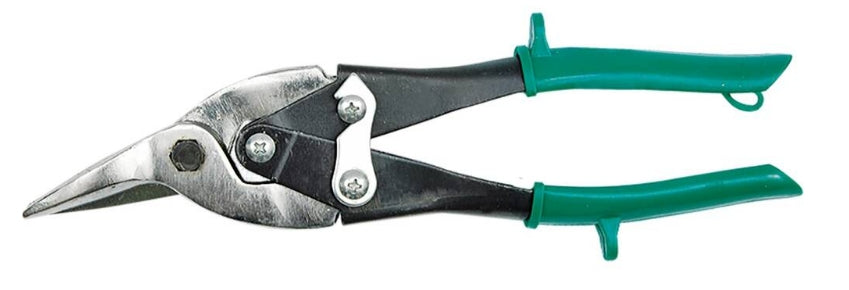 Tijera Aviación Corte Recto y Derecha Verde 10" Vorel