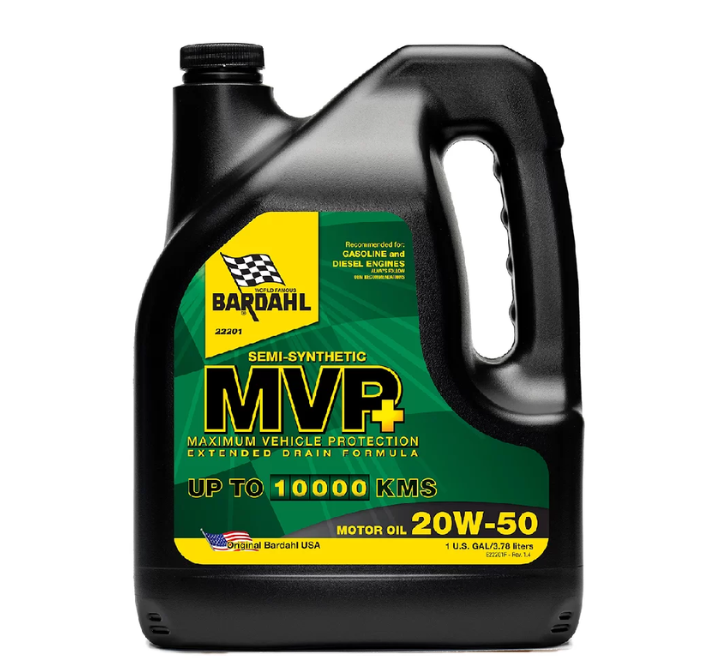 Aceite de Motor Semisintético SAE 20W-50 1 Galones API SP-RC Bardahl