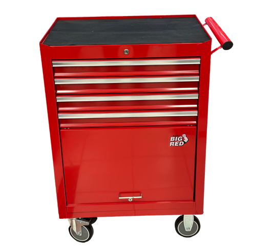 Caja de Herramientas 4 Gavetas 26" con Ruedas 152 Piezas Big Red