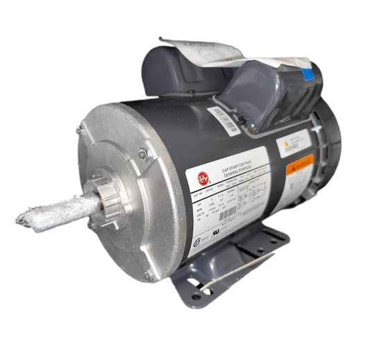 Motor Eléctrico Monofásico 2 HP, 1725 RPM, Frame 56H, 115/230V (TEFC)