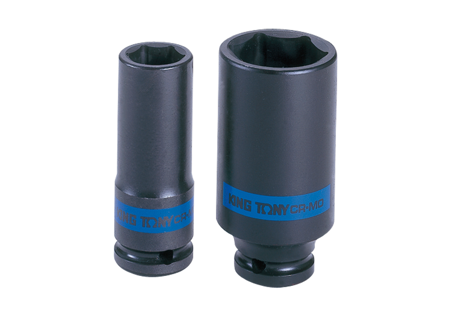 Socket de Impacto Largo 1/2" x 19 mm 6 Puntas King Tony
