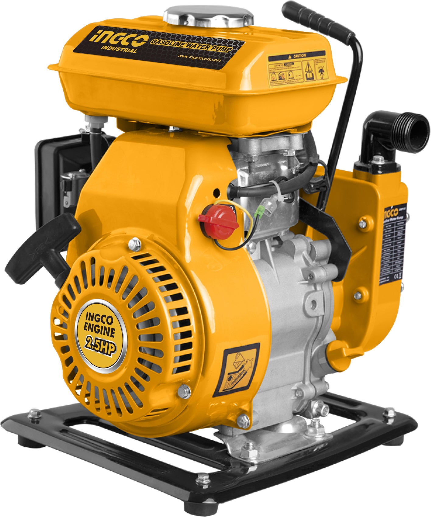 Bomba de Agua a Gasolina 2.5 HP de 1" 97 cc Ingco