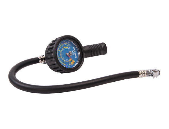 Medidor de Presión con Reloj 0-220 PSI 3 en 1 King Tony