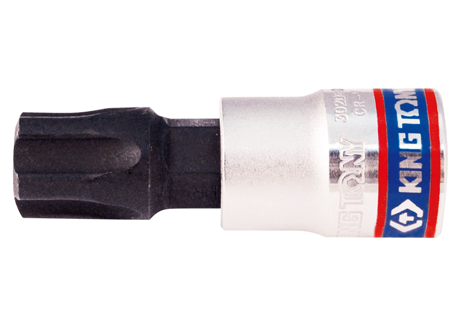 Socket Corto 3/8" x 25 mm 5 Puntas King Tony