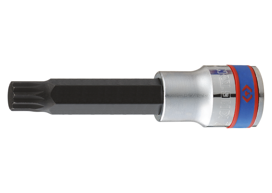 Socket Largo con Punta 12 Estría 1/2" x 8 mm (403608) King Tony