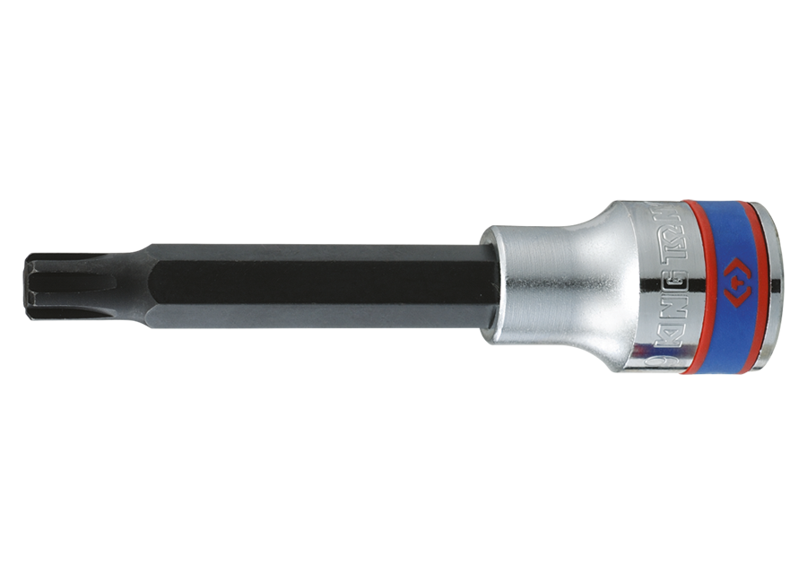 Socket Largo con Punta 6 Ribe 1/2" x 12 mm (404912) King Tony