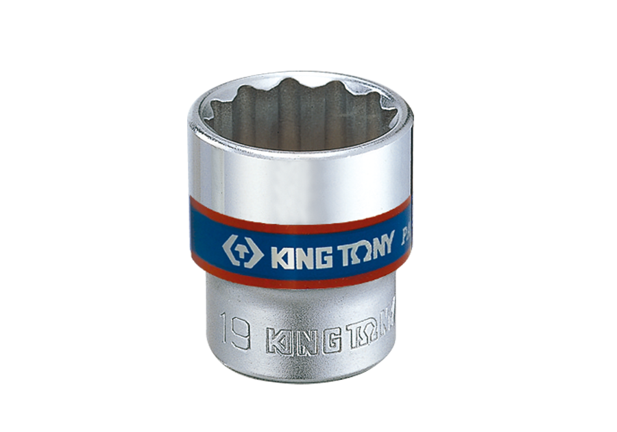 Socket Corto 3/8" x 14 mm 12 Puntas King Tony