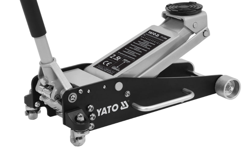 Gato Garaje Bajo Perfil 2.5 Toneladas Bomba Doble de Aluminio Yato