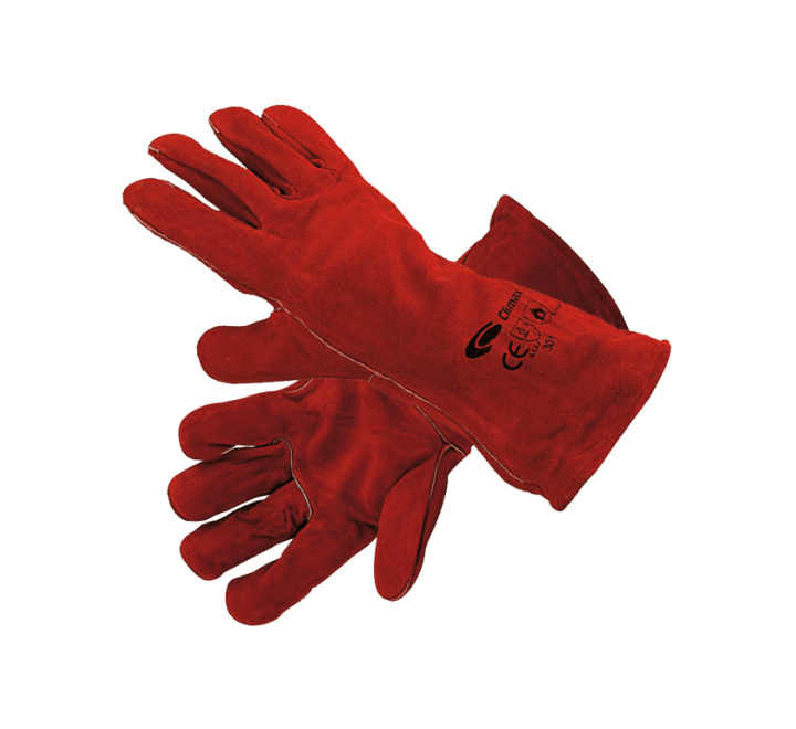 Guante Soldador 301 Rojo 13" Largo