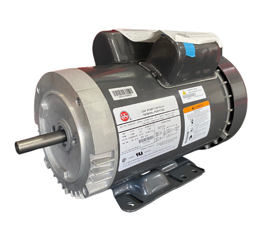 Motor Eléctrico Monofásico 1.5 HP, 1725 RPM, Frame 56HC, 115/208-230V (TEFC)