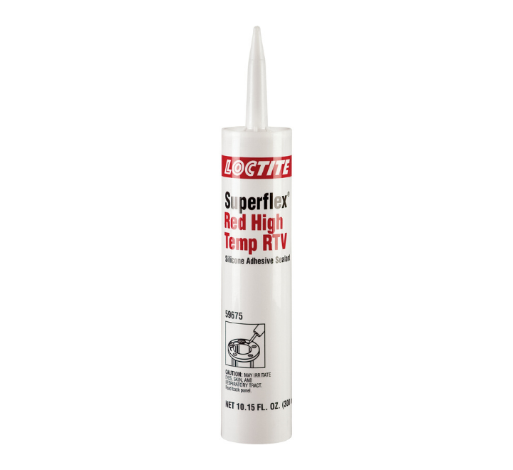 Silicona de Cartucho Color Rojo Alta Temperatura RTV 300 ml Loctite