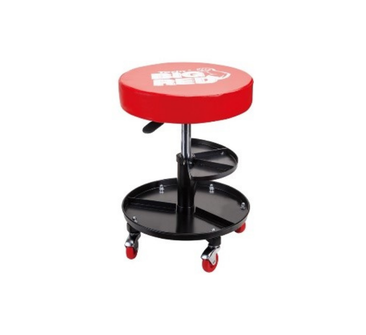 Silla Neumática Con Bandeja Rueda Big Red