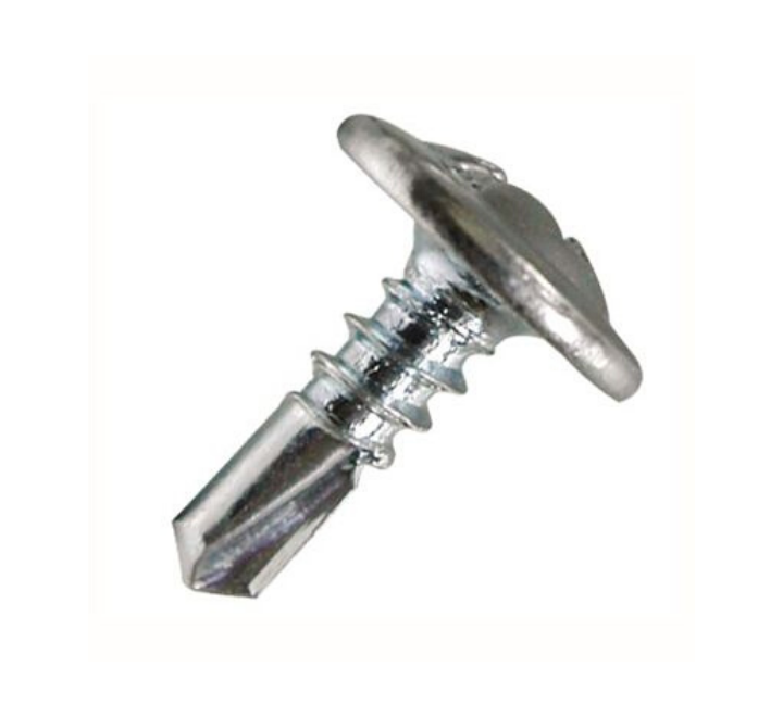 Tornillo para Gypsum Ala Ancha Zincado Punta Broca #8 x 1"