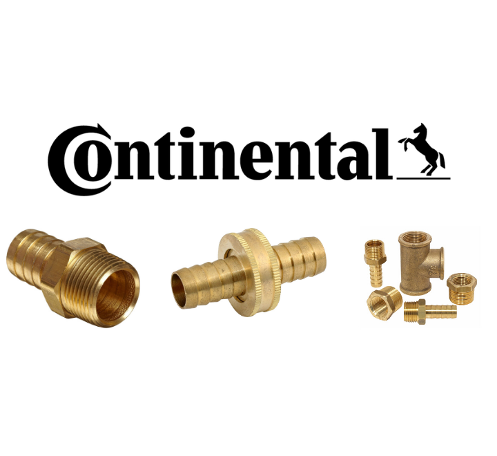 Conexión de Bronce Tapón NPTF Macho 1/8" Hexagonal