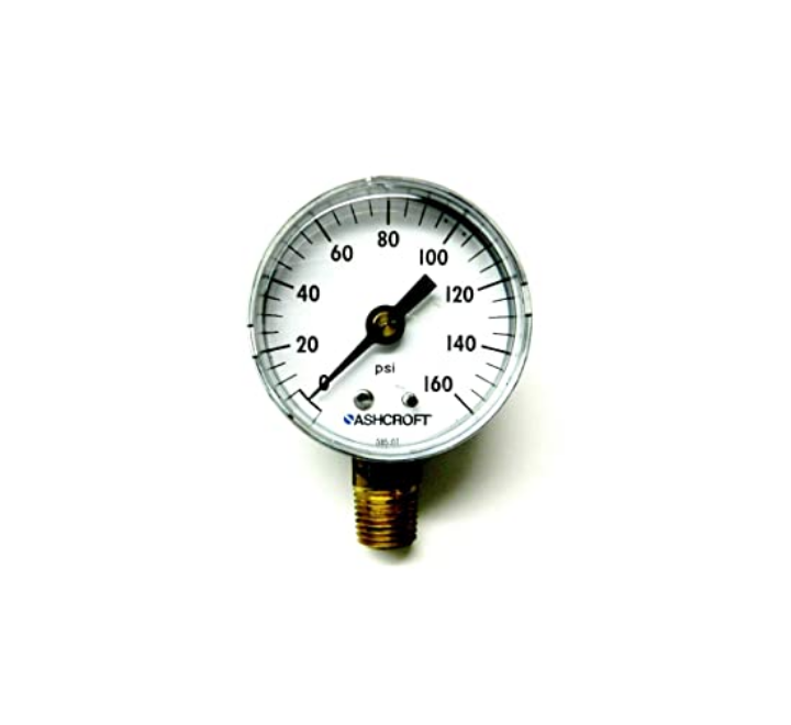 Reloj de Presion de Aire 0-160 Psi 1/4 Npt