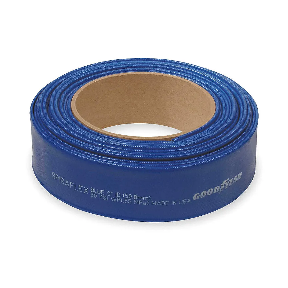 Imagen de Manguera de PVC Para desc. Agua 1-1/2"X300' 90Psi - HT automotriz e industrial