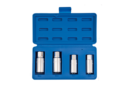 Jgo Socket 1/2" Extractor de Esparragos 4Pz