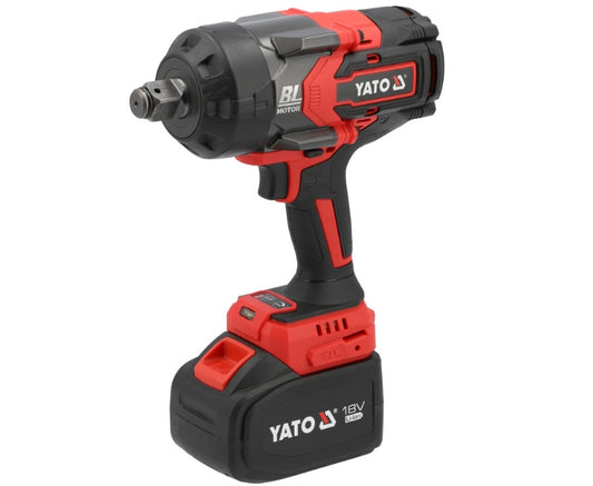 Pistola Impacto 3/4" 18 V 1770 lb/ft + Batería 6 AH y Cargador Yato