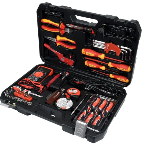 Jgo de Herramientas para Electricista 68 PZ
