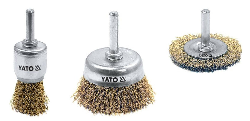 Juego de Cepillos 3 Piezas Yato