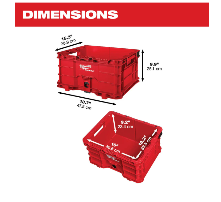 Packout™Open Crate MILWAUKEE