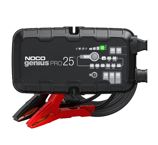 Cargador de Batería Inteligente 6 V / 12 V 24 V 25 AMP NOCO