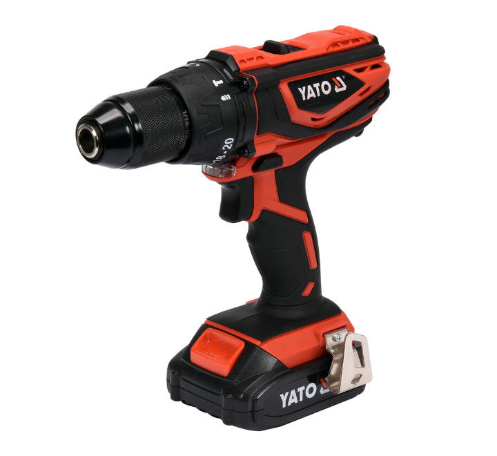 Taladro Percutor 1/2" 18V 2AH,40Nm + Bateria y Cargador