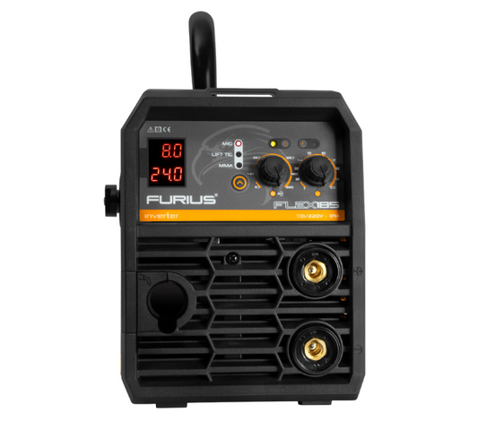 Máquina Para Soldar Tipo Inversor Multiproposito Furius Flex185 160A 5Kg110V/220V