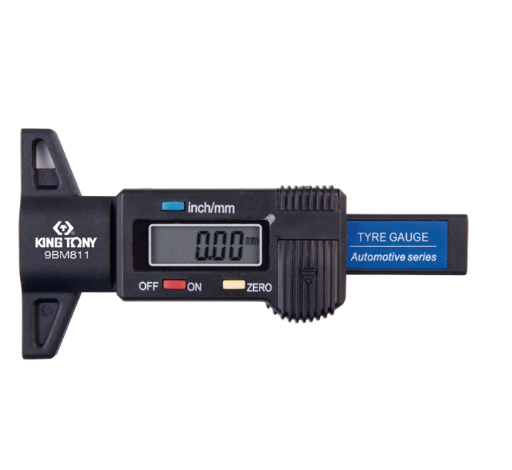 Medidor de aire y profundidad de llanta 0-100 psi