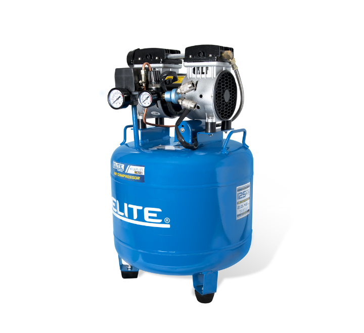 Compresor de Aire Directo Horizontal Libre de Aceite Y Silencioso 42L 2.0Hp