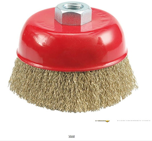Imagen de Cepillo Copa Latonado 3"X14MM - HT automotriz e industrial