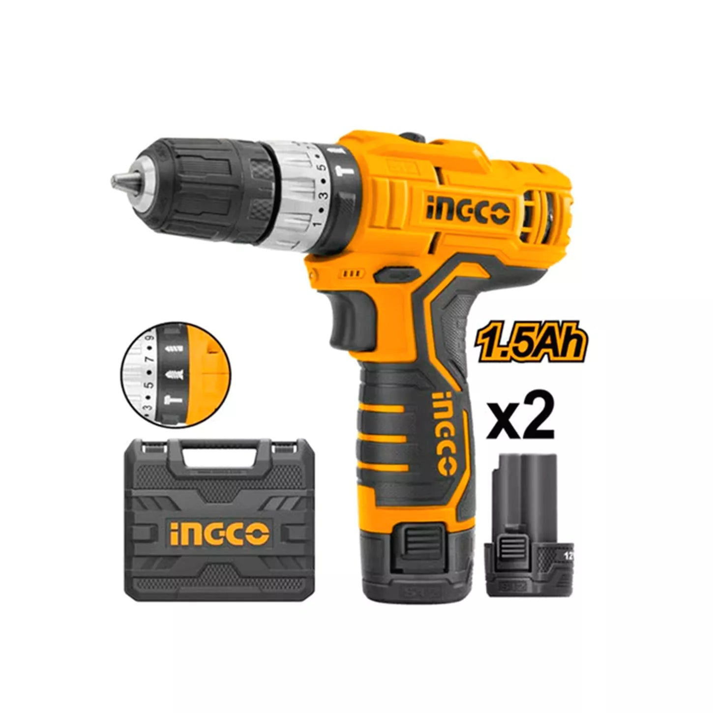 Taladro / Drill Percutor 0.8-10mm 12V C/Maleta