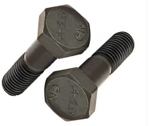 Tornillo A325 Tipo 1 Estructural 1"-8 x 3-1/2" Rosca Ordinaria Galvanizado en Caliente