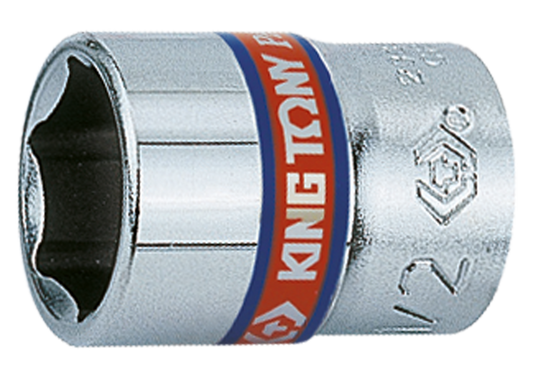 Socket Corto 1/4" x 5/16" 6 Puntas King Tony
