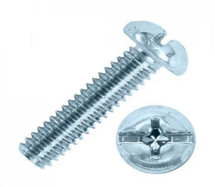 Tornillo de Estufa Cabeza Redonda Acero Inoxidable M5 x 25mm