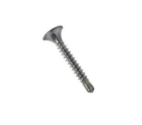 Tornillo para Gypsum Rosca Fina Zincado Punta Broca #6 x 2"