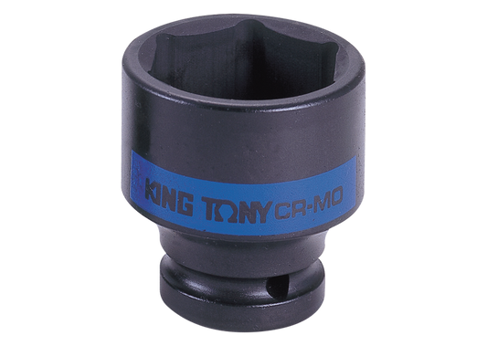 Socket de Impacto Corto 1" x 80 mm 6 Puntas King Tony