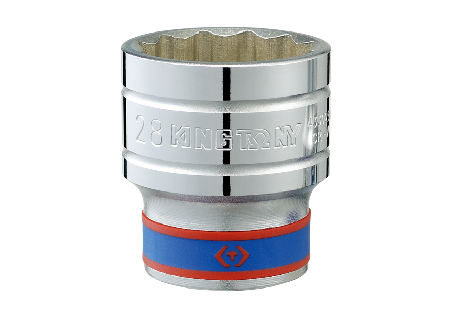 Socket Corto 1/2" x 24 mm 12 Puntas King Tony