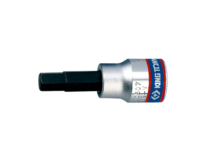 Socket Corto con Punta Allen 3/8" x 6 mm (302506) King Tony
