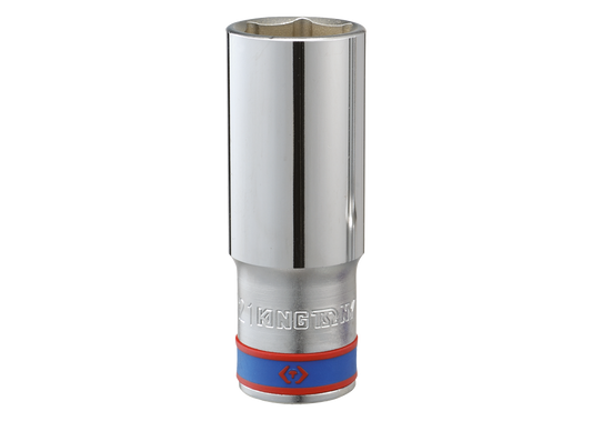 Socket Largo 1/2" x 15 mm 6 Puntas King Tony