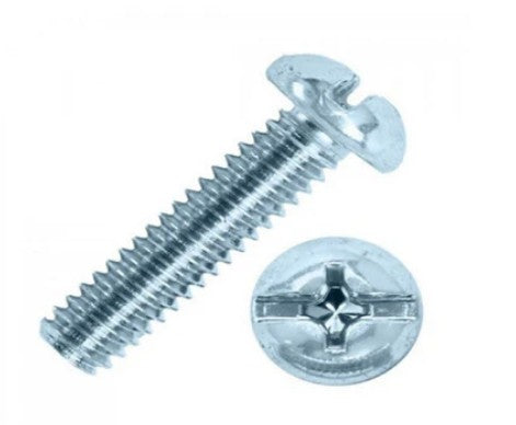 Tornillo de Estufa Cabeza Redonda #8-32 x 1-1/4"