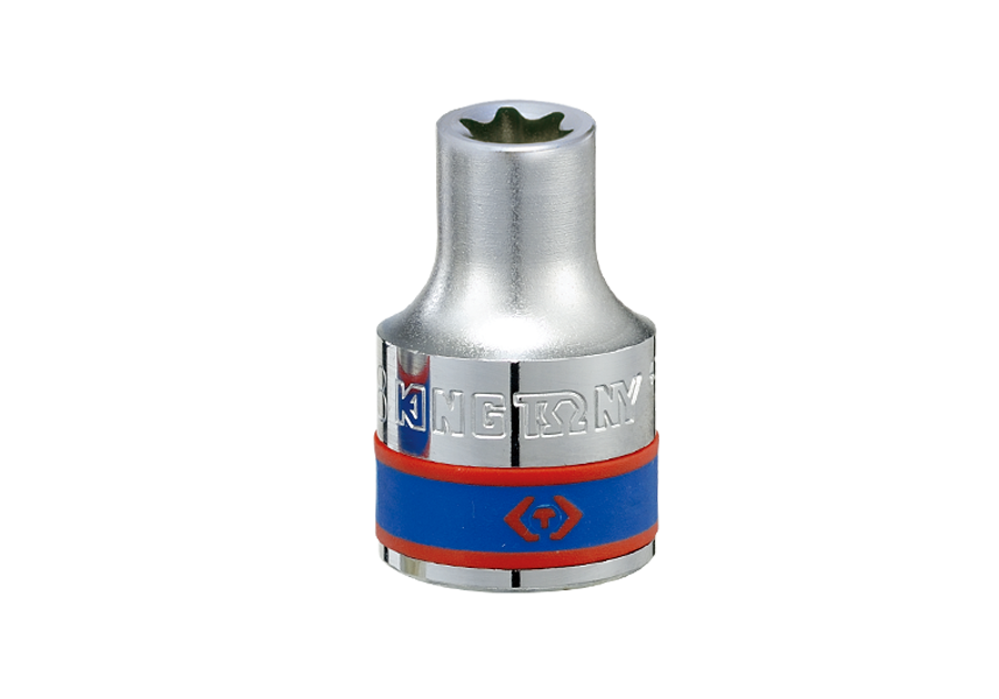 Socket Corto Torx H 1/2" E16 King Tony