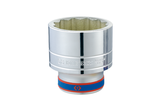 Socket Corto 1" x 75 mm 12 Puntas King Tony