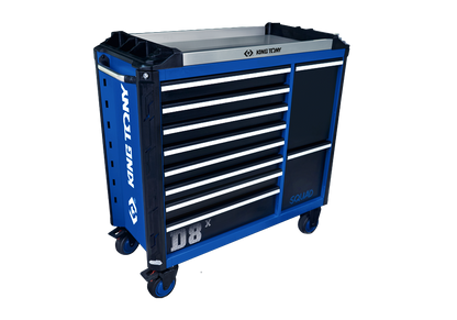 Caja Herramienta 10 Gaveta C/Rueda Serie Squad Servicio Pesado