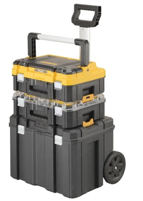 Caja de Herramientas Modular (3 Cajas) Móvil + Atornillador (DCF7871B) DeWalt