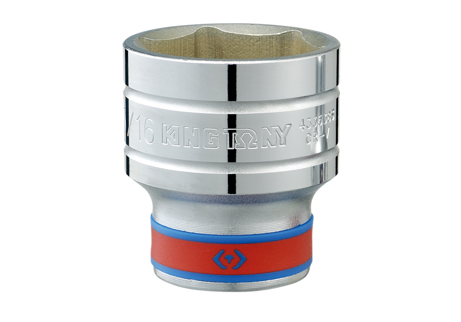 Socket Corto 1/2" x 1/2" 6 Puntas King Tony