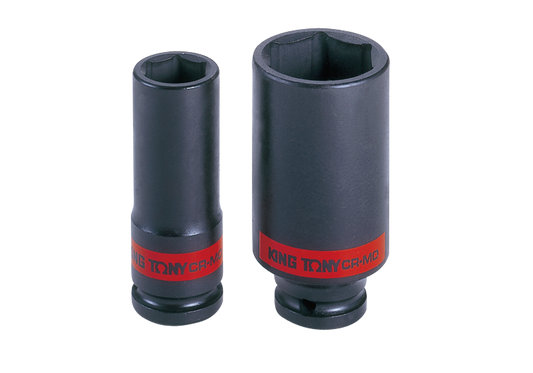 Socket de Impacto Largo 1/2" x 7/16" 6 Puntas King Tony