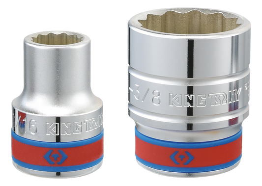 Socket Corto 3/4" x 2-3/4" 12 Puntas King Tony