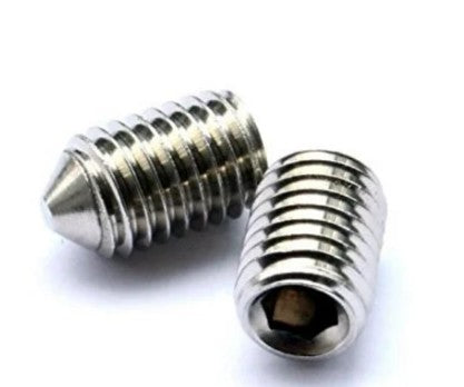 Tornillo Prisionero Sin Cabeza Acero Inoxidable M4-0.70 x 8 Rosca Ordinaria