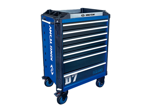Caja Herramienta 7 Gaveta C/Rueda Serie Squad